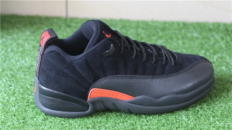 Air Jordan 12 Retro Low Olive Black Max Orange